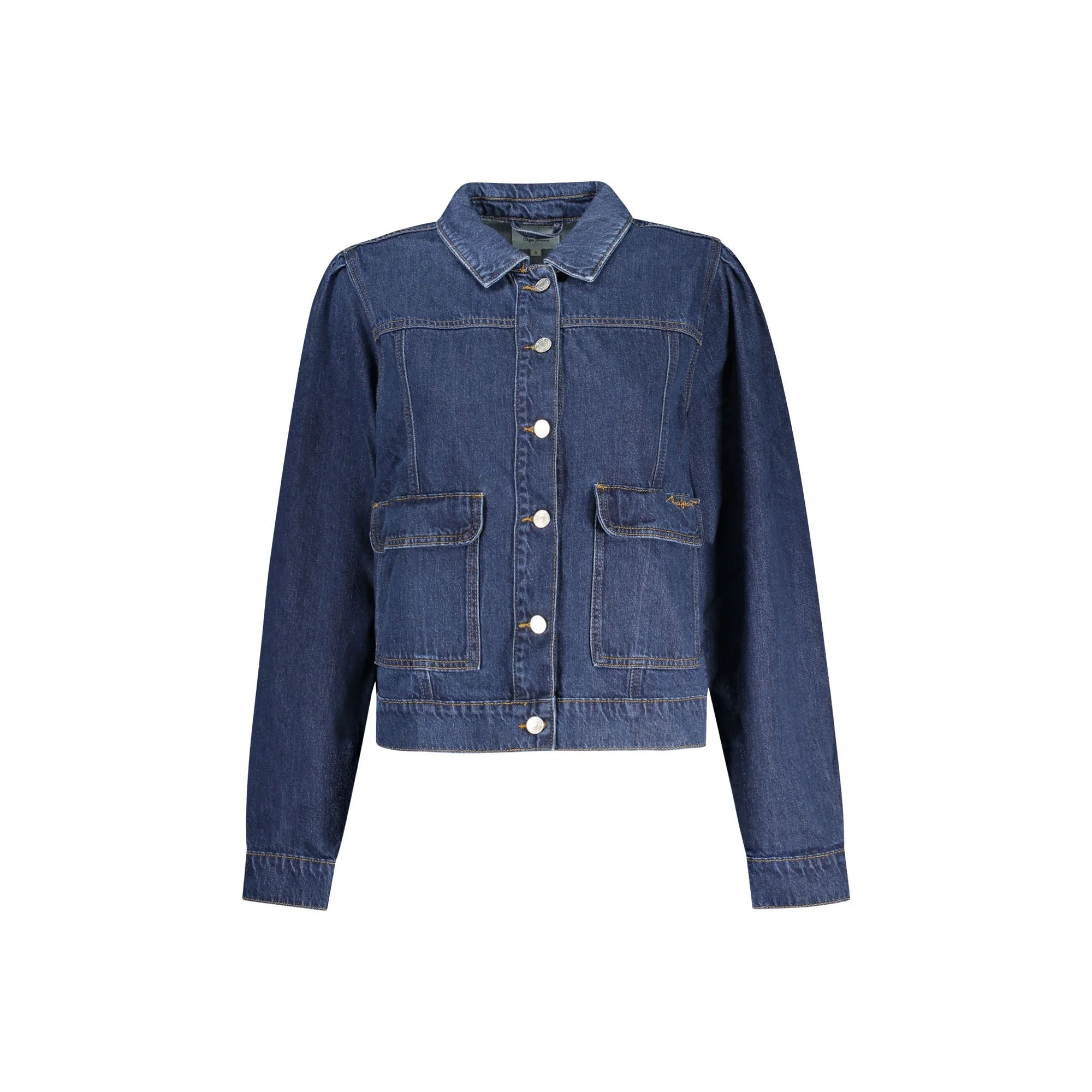 Pepe Jeans Giubbotto Donna Blu Ricamo Giubbotti e Giacche - foto prodotto